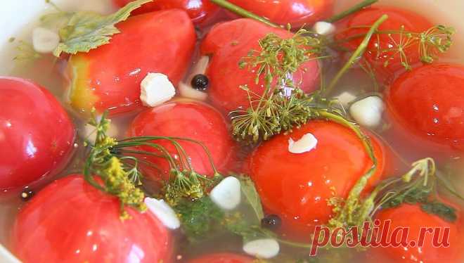 Легкий и простой рецепт приготовления квашеных помидоров. Они самые вкусные! | Рецепты по-домашнему | Дзен