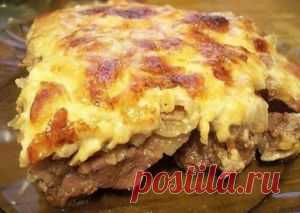 Мясо в горчичном маринаде, готовлю вместо мяса по-французски