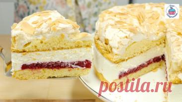 НЕБЕСНЫЙ ТОРТ 🍰 Знаменитый немецкий ТОРТ (HIMMELSTORTE) | Ольга Шобутинская | Дзен