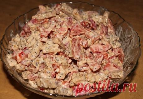 Салат &quot;Удачный&quot; - поверьте, сочетание изумительное, нестандартное, интересное