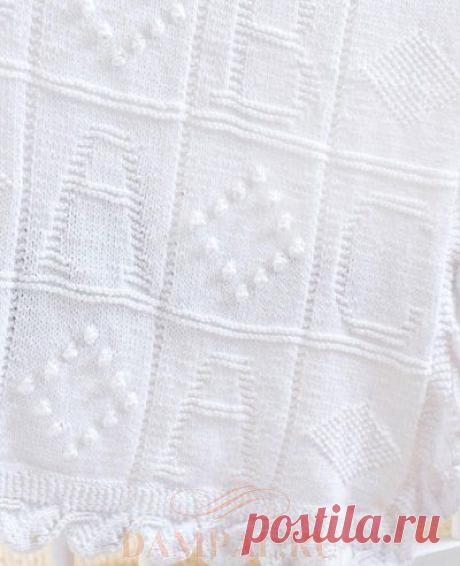 Детский плед с буквами