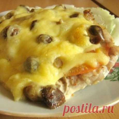 Мясо по-купечески (с грибами) - МирТесен