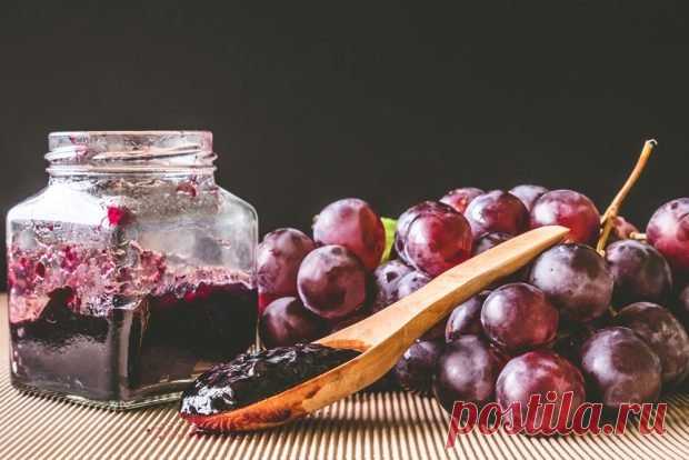 Джем из винограда с желатином — Домашняя кулинария