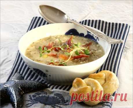 Рыбный суп с беконом / Рыбные супы / Кукорама — вкусные рецепты!