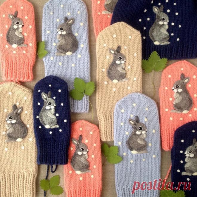 Валяние на вязаных аксессуарах / Унесенные фетром / ВТОРАЯ УЛИЦА - Выкройки, мода и современное рукоделие и DIY