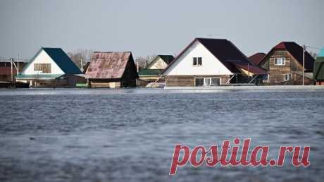 В Курганской области снизилось число затопленных домов