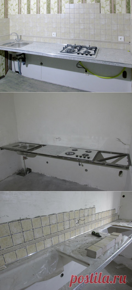 Как сделать прочный и практичный кухонный стол — Правильные идеи ремонта