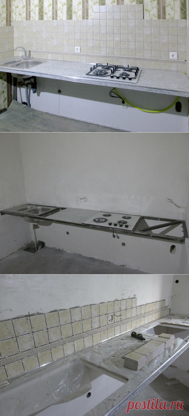 Как сделать прочный и практичный кухонный стол — Правильные идеи ремонта