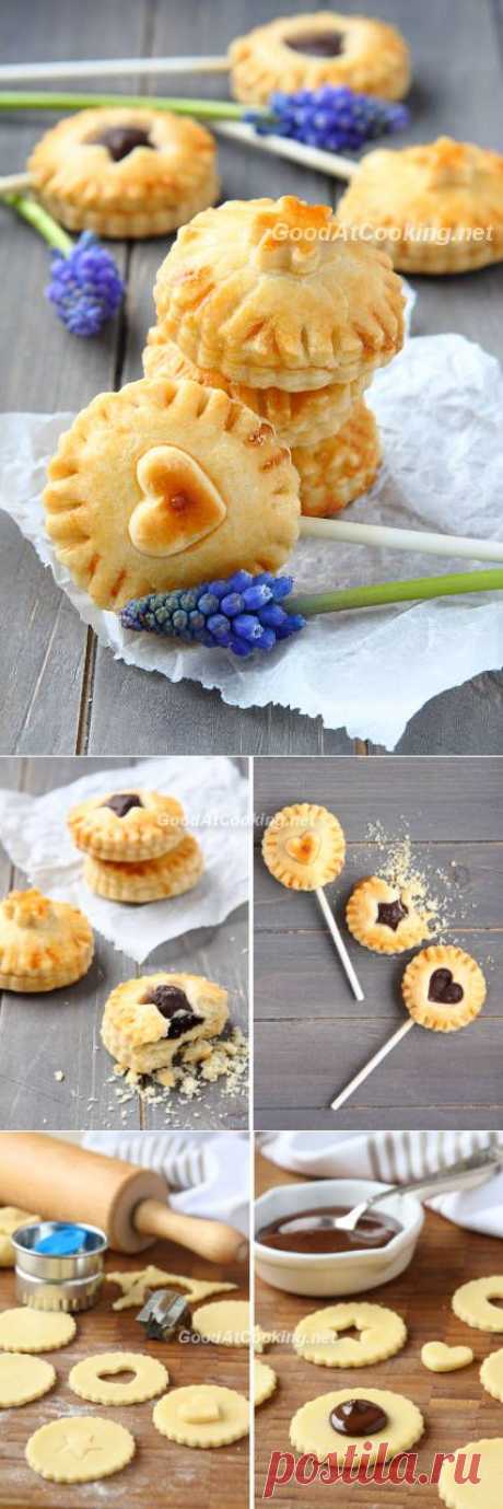 Рецепт Pie pops - песочного печения на палочке с пошаговыми фото | GoodAtCooking