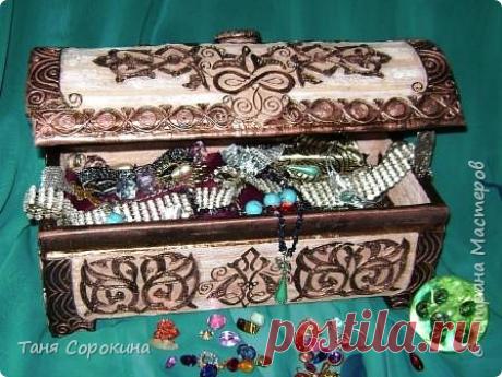 Сундук Али-бабы (пейп-арт)