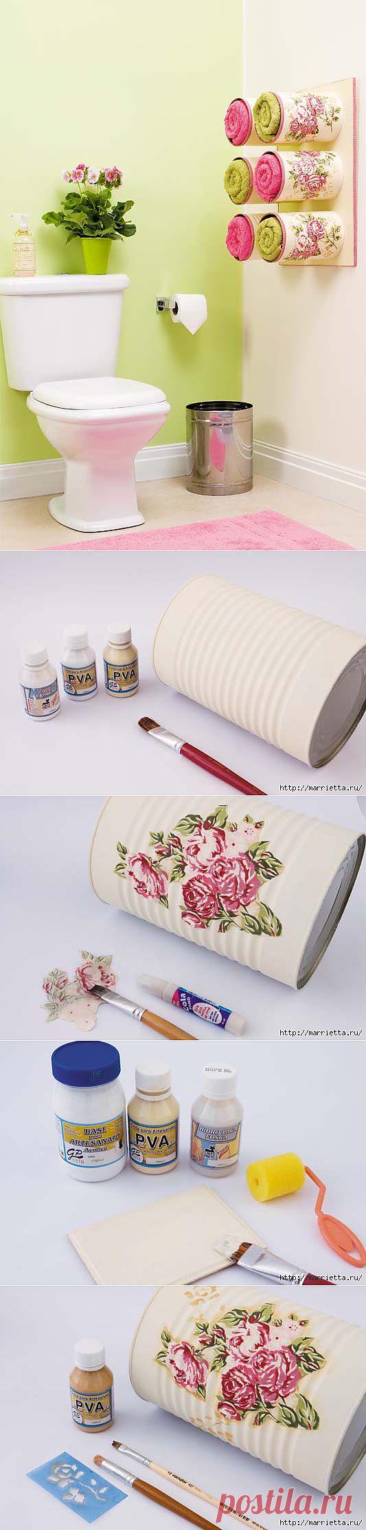 ИДЕЙКА ДЛЯ ВАННОЙ КОМНАТЫ.