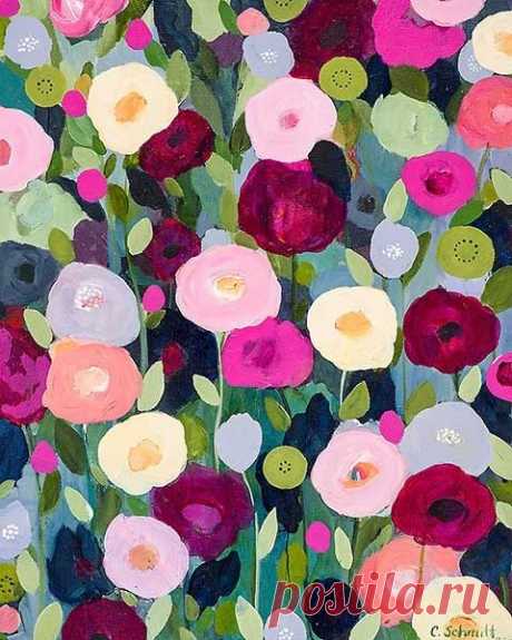 kerrwoopy - Artistic - Flowers painting