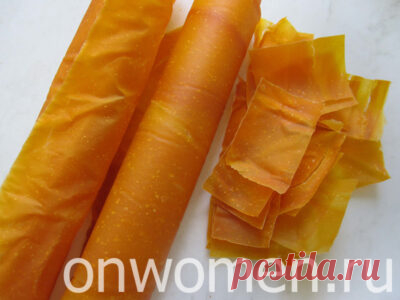 Пастила из тыквы в домашних условиях: рецепт с фото – готовим за 7 шагов - Onwomen.ru