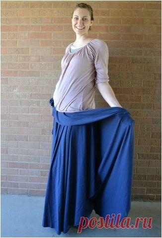 Юбка с запахом / Прочие виды рукоделия / Шитье