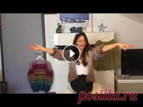 Модный мохеровый кардиган . Мохер- моя любимая пряжа.Часть 1. Мой Инстаграм alya.modnoevyazanie...