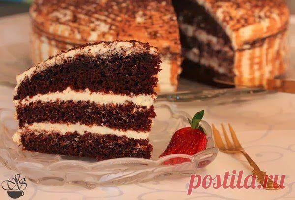 шеф-повар Одноклассники: Шоколадный торт на кипятке