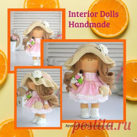 Decor Art Doll Handmade Interior Design Rag Doll Baby Room | Etsy