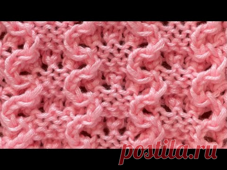 Свяжем узор как кружево!