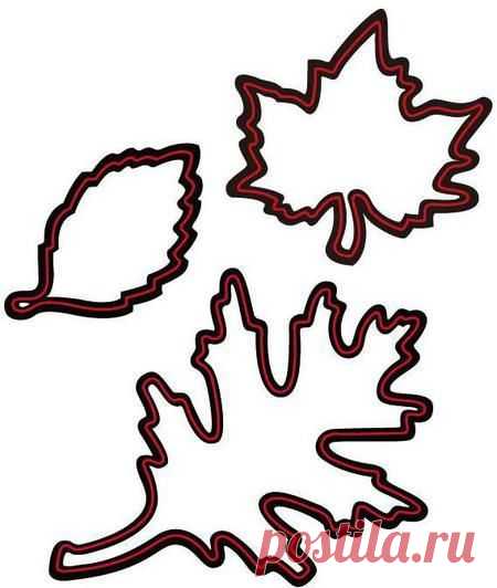 Ножи для вырубки Darice Embossing Folder - Cut Leaves DAR-2014-21
