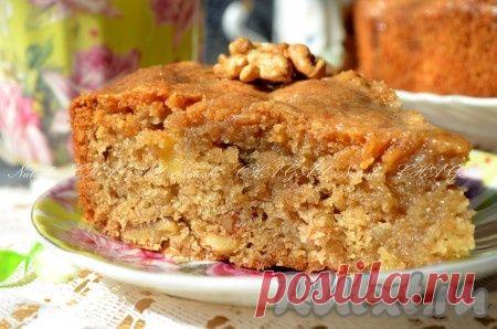 Яблочный пирог с орехами (рецепт с фото) | RUtxt.ru