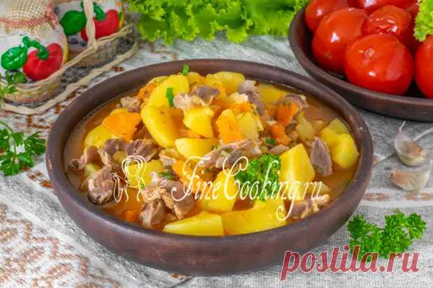Картошка с желудочками в мультиварке - Готовим дома - 12 февраля - 43185111530 - Медиаплатформа МирТесен