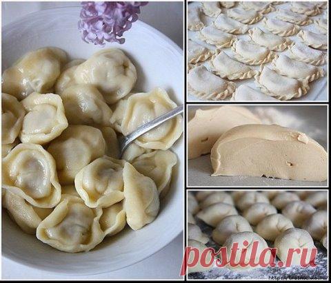 Тесто для пельменей