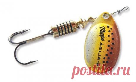 Анатомия блесны «mepps» / Богатая добыча