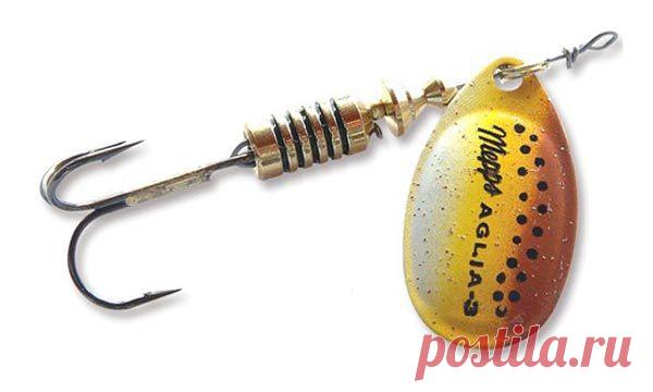 Анатомия блесны «mepps» / Богатая добыча
