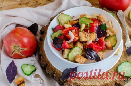 Панцанелла - невероятно вкусный тосканский салат