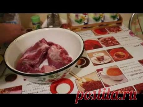 Вяленое мясо в домашних условиях - рецепт