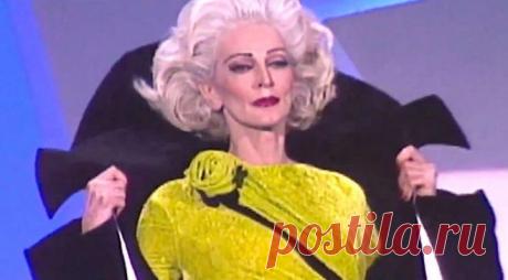 Когда она вышла на подиум, весь зал застыл в восхищении. А ведь женщине уже 85 лет! — Journal women❜s