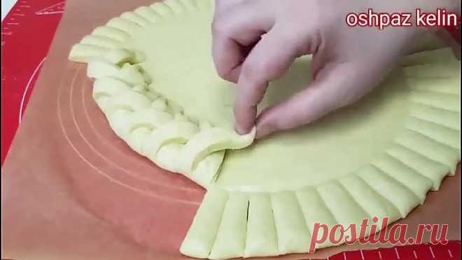 Пирог косичка ТВОРОЖНЫЙ Тесто воздушное как ПУХ