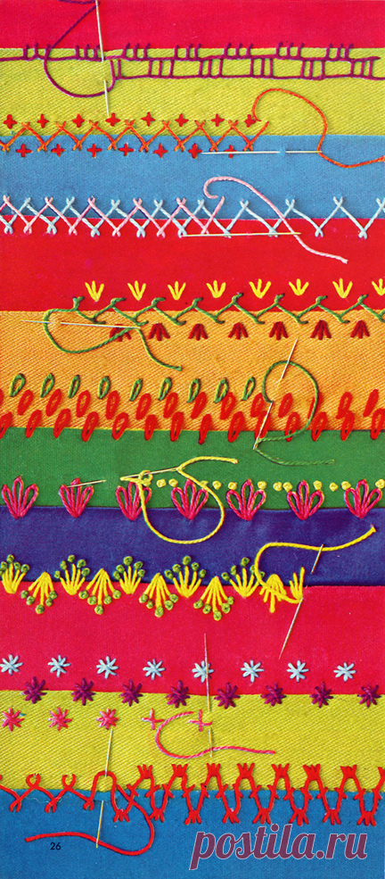 knick knacks & ric rac » Blog Archive » crazy quilt stitches