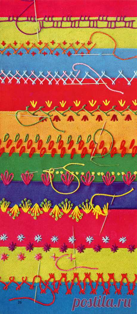 knick knacks &amp; ric rac » Blog Archive » crazy quilt stitches