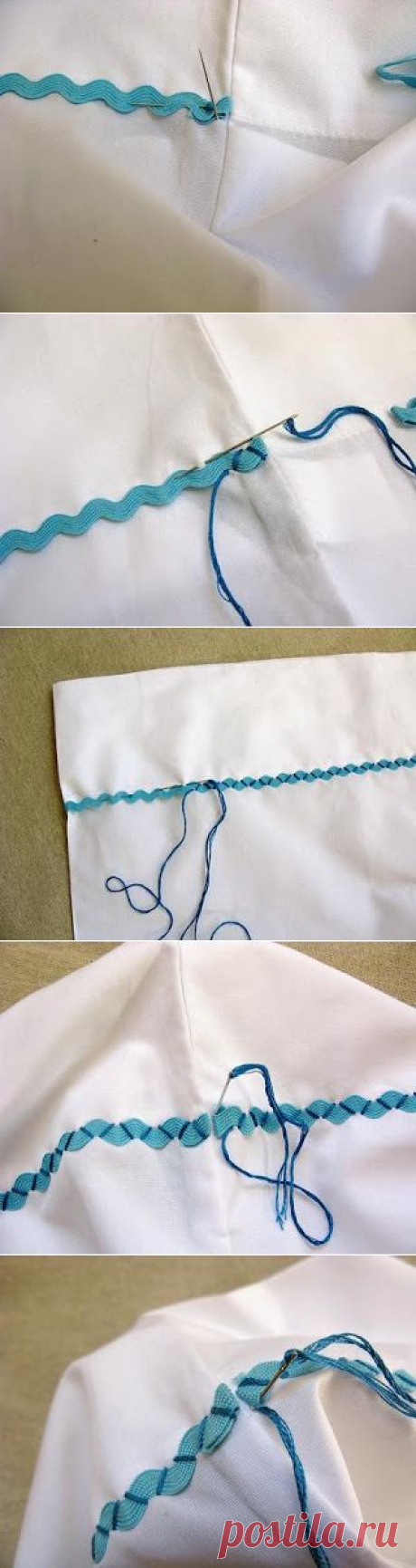 Miss Abigail's Hope Chest: ric-rac pillowcases