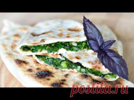 Постные лепешки с зеленью ☆ VEGAN recipe