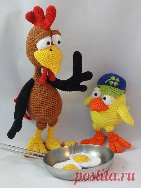 Paul and Chuck Amigurumi Crochet Pattern Set