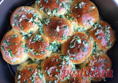 Чесночные пампушки с сыром - пошаговый рецепт с фото. Автор рецепта Andrmila . - Cookpad