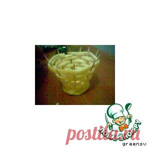 Красивая вазочка для фруктов или сладостей - кулинарный рецепт