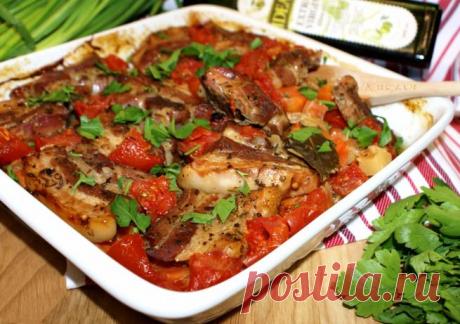 Рагу из грудинки ...