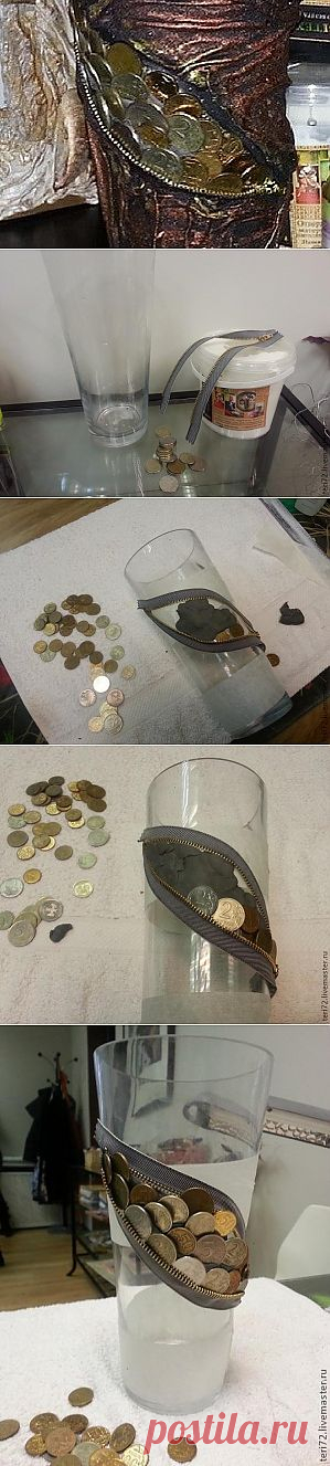 Денежная ваза. .