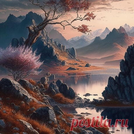 Пейзажи книг фэнтези