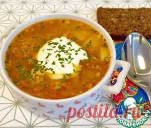 Щи "Мамины" с квашеной капустой. - кулинарный рецепт