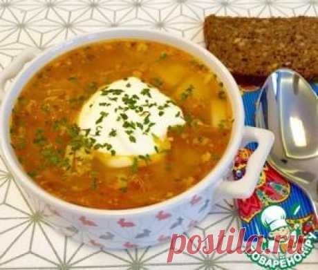 Щи &quot;Мамины&quot; с квашеной капустой. - кулинарный рецепт