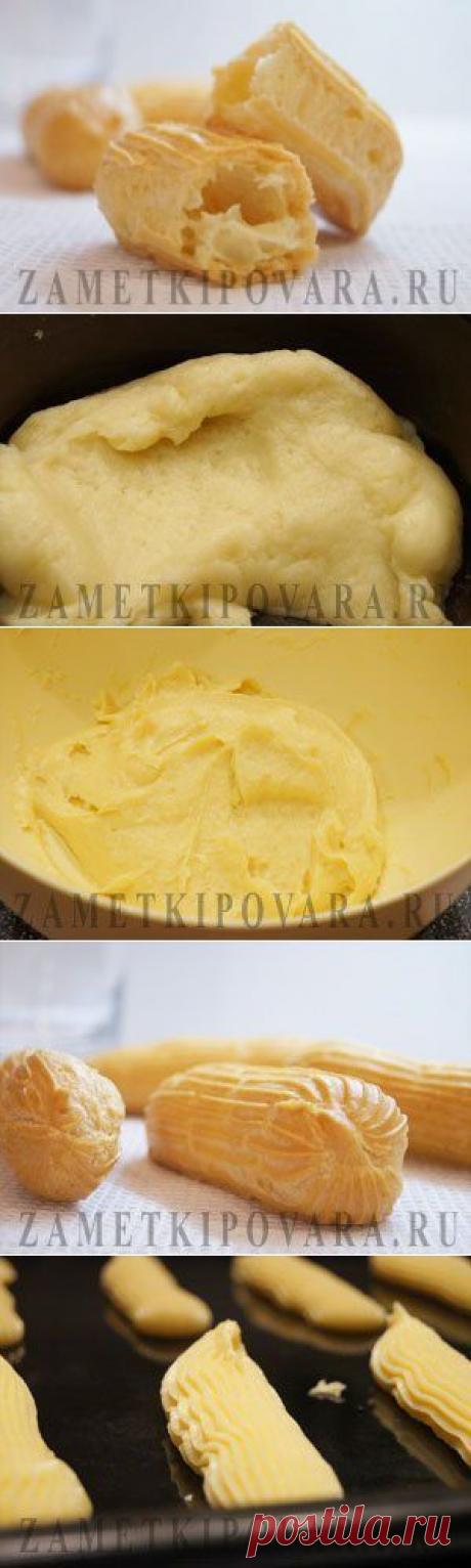 Заварное тесто для эклеров