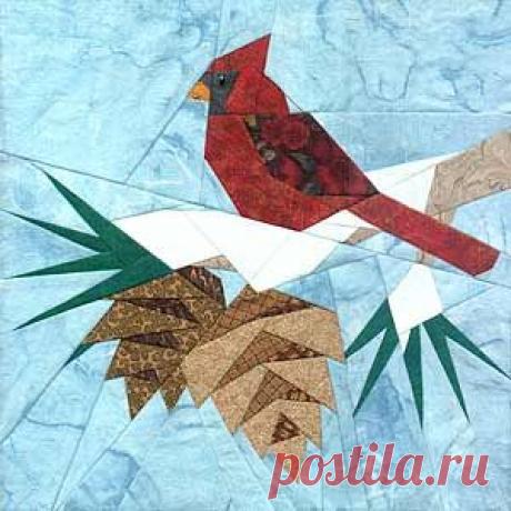 cardinal | bird blocks