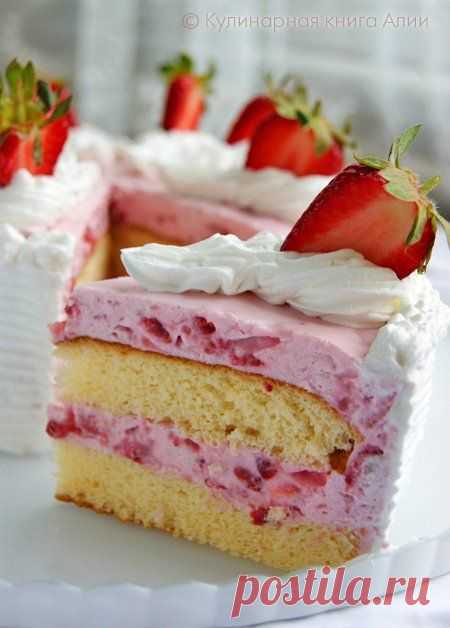 КЛУБНИЧНЫЙ ТОРТ