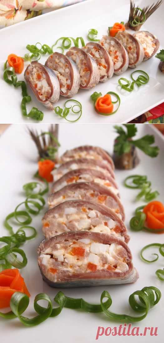 ФАРШИРОВАННАЯ СЕЛЬДЬ.