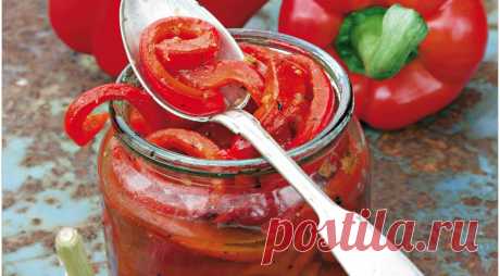 Конфи из сладкого перца, пошаговый рецепт с фото