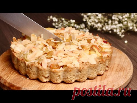 Amerikanischer Apfelkuchen ohne Zucker und Mehl! Ich esse keinen Zucker!